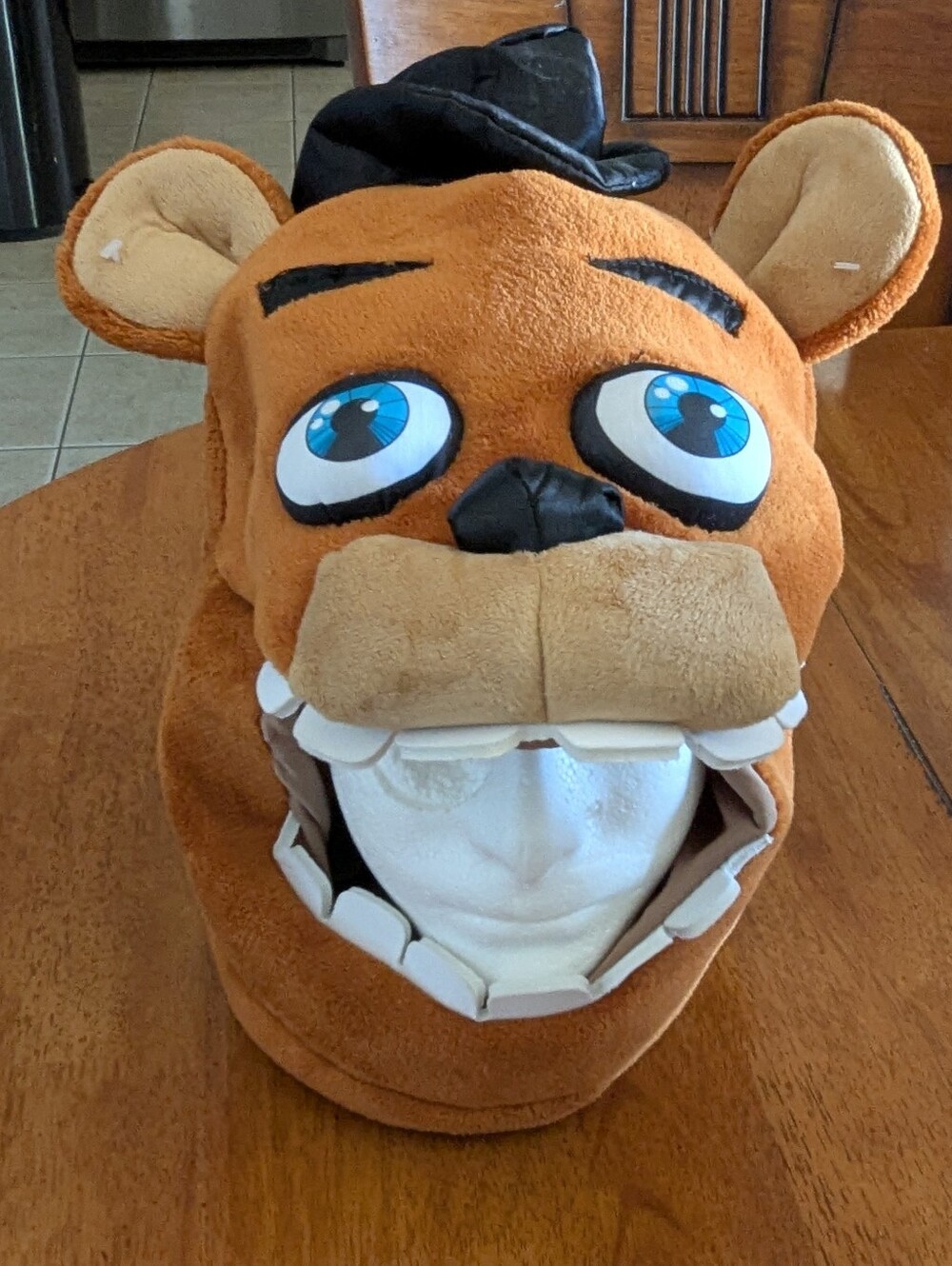 FNAF Freddy Fazbear Full Head Plush Mask / Halloween Costume